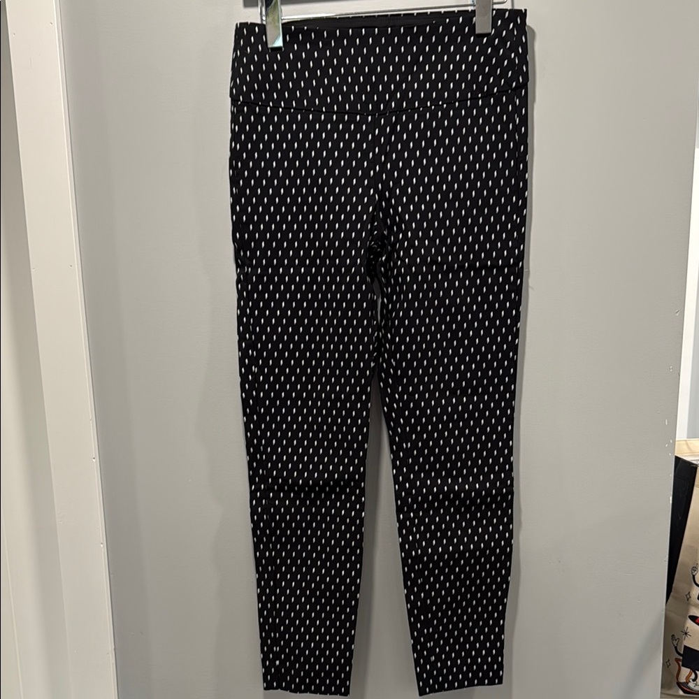 Ricki's Black and White Cropped Polka Dot Pants